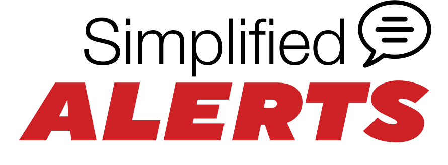 Simplified Alerts